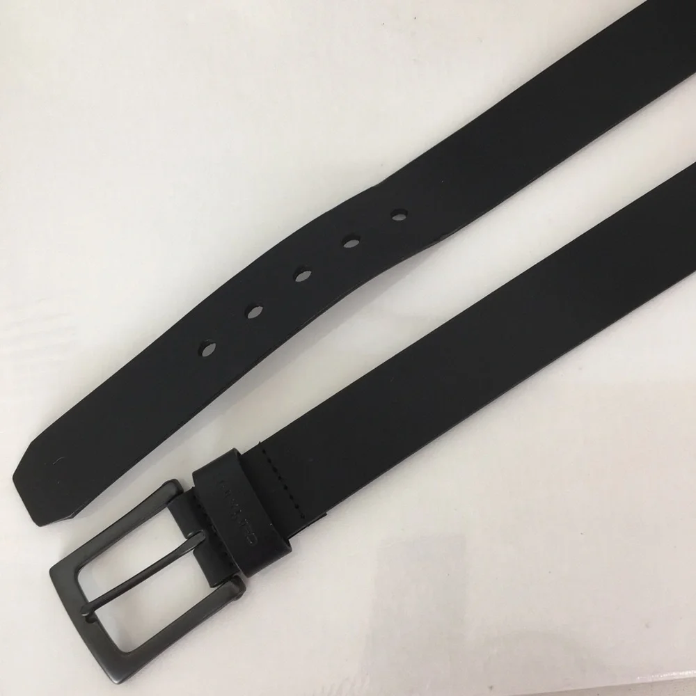 Carhartt Burnished Leather Box Buckle Belt- Black Men’s Size 40